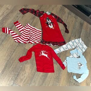 Holiday Design Pajama Bundle -Gowns in  Girls Size 10/12  assorted Brands-Sets